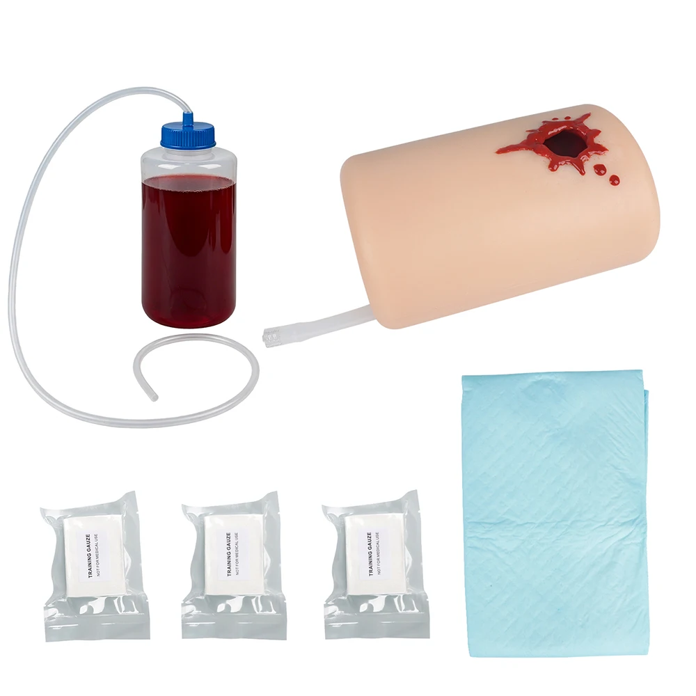 Healer PVC Tourniquet Wound Hemostatic Bandaging Model Trainer HZ-ABL Model HZMIM Brand For School And Hospital Nurse Training