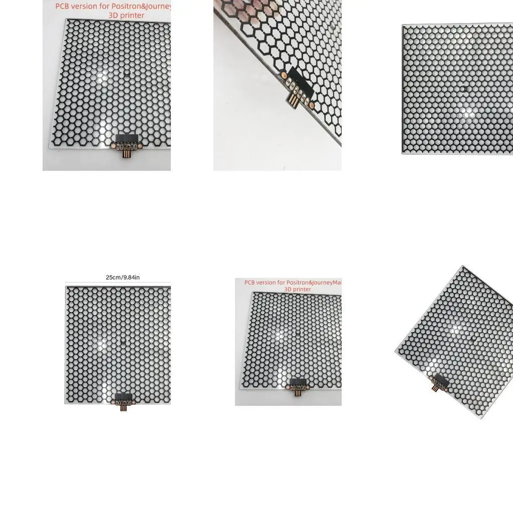 

652F Professional Glass Heated Bed 24V 100W Delivering Uniform Heat Extended Printer Life Printing Build Plate Accessories