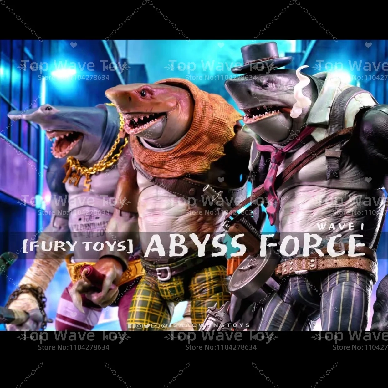 

2025 [INStock] Fury Toys 1/12 8inches Action Figure Abyss Force Brand New Arthur Gypsy Billy Anime Model Toy