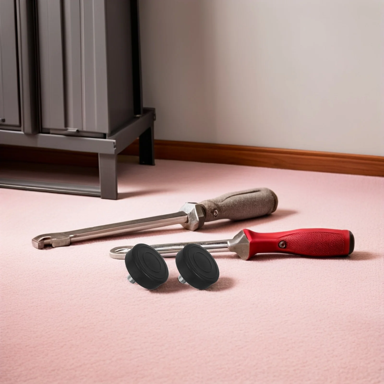 

12pcs Anti Vibration Foot Pads M10 Screw-On Rubber Feet For Furniture Table Chair Floor Protector Shock Absorbing Pads