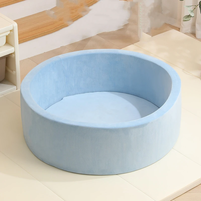 Kinder-Ballbecken-Spielzeug, dicker Schwamm, gepolsterter Bällebad, Indoor-Laufstall, Spielbereich, Springen, Spiel, Geschenk für Jungen und Mädchen