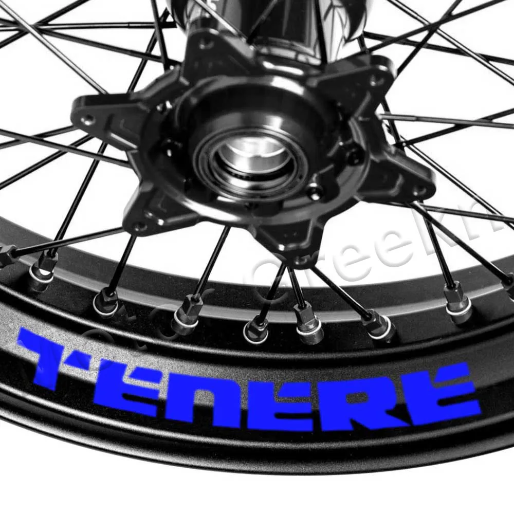 

Pegatina reflectante para rueda de motocicleta, calcomanía paresorios rayas para TENERE 660/700/800/900/1200 XTZ 700 XTZ700