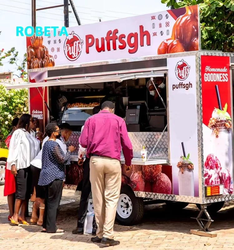 Mini Catering Truck Concession Taco Trailer Food Trailers Fully Equipped Juice Truck Small Pizza Trailer Burger Van Food Track