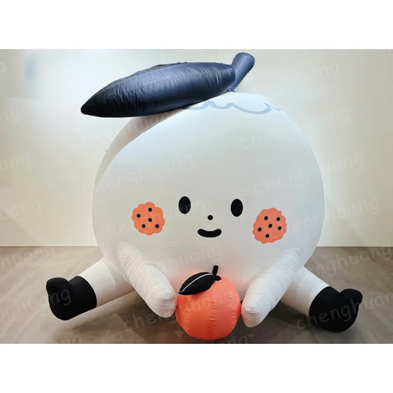 

Inflatable oranges, fruit type, with blower, outdoor shopping mall square event decoration props