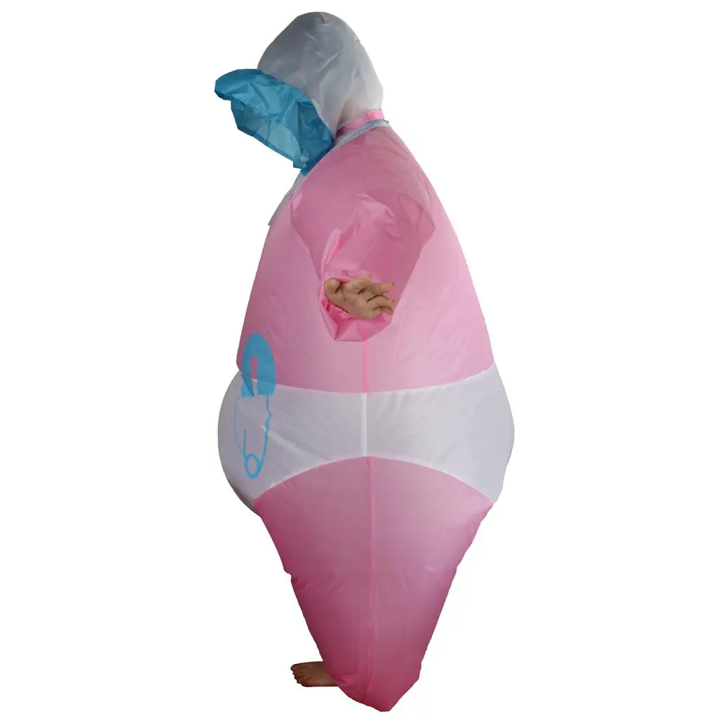 Lustiges aufblasbares Kostüm für Erwachsene, Anzug, Kostüm, Outfit, Cosplay, Party-Dekoration