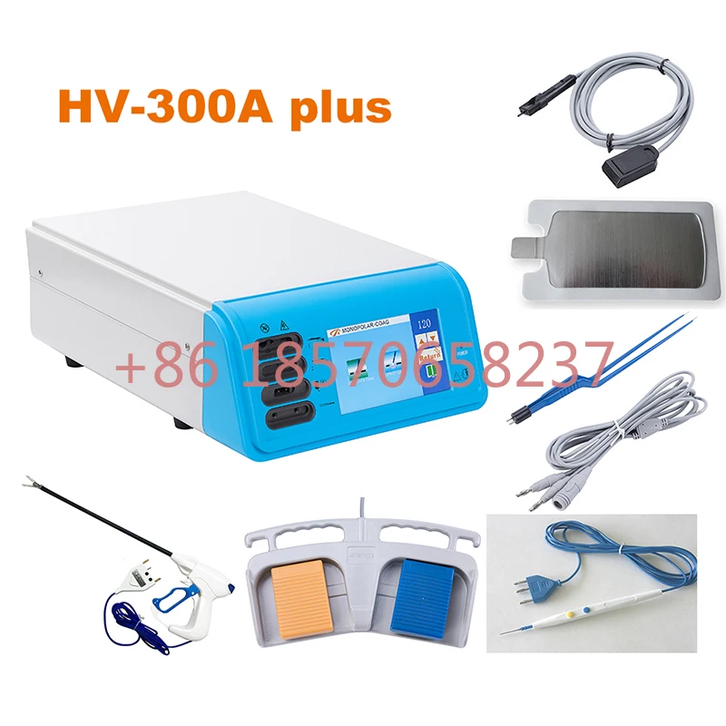 300W HV-300A plus electrobisturi Electrocautery Generator with ligasure vessel sealing TURP Ahanvos