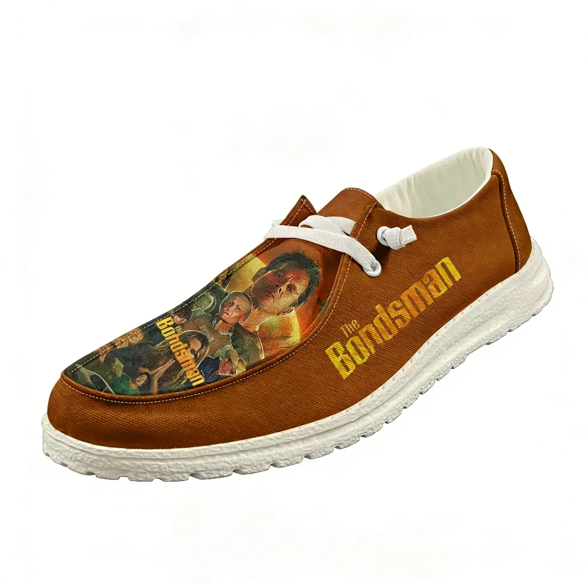 

Повседневная обувь Bondsman для мужчин и женщин: дышащие легкие туфли на плоской подошве для дома и улицы, модные узорчатые модели, обувь на заказ