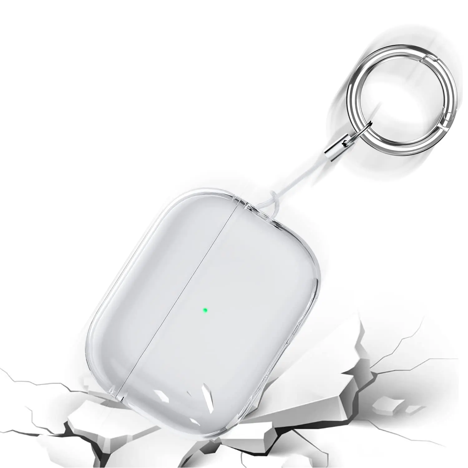 حافظة شفافة لأجهزة Airpods Pro 3 لأجهزة Airpods Pro 3rd Generation حافظة جديدة 2025 حافظة شفافة كاملة من البولي يوريثان لأجهزة Airpods Pro 3