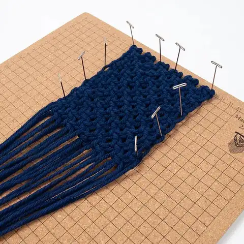 डबल साइड मैक्रैम बोर्ड ग्रिडेड कॉर्क 8x8'',12x16'',16x16'' ब्रेसलेट प्रोजेक्ट ज्वेलरी बनाने के लिए हाथ से बुनाई का काम DIY क्राफ्ट 10 best sales मकरमी बोर्ड - №1