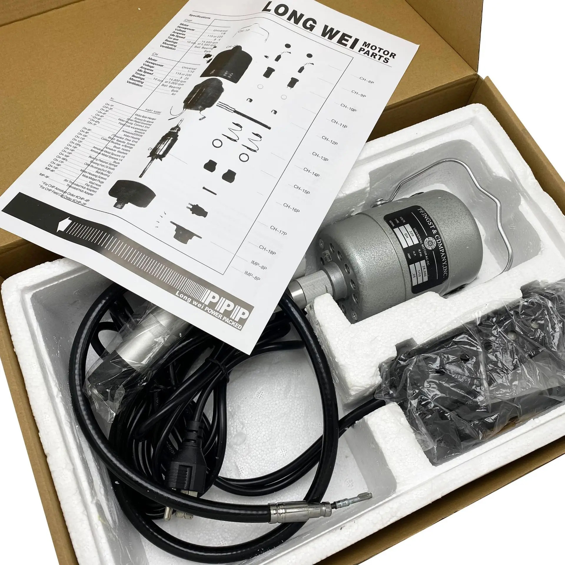 2024 Lucidatrice SR Smerigliatrice Flexshaft Rotary Motore sospeso Foredom Set completo Albero flessibile Lucidatura Rettifica Utensile rotante