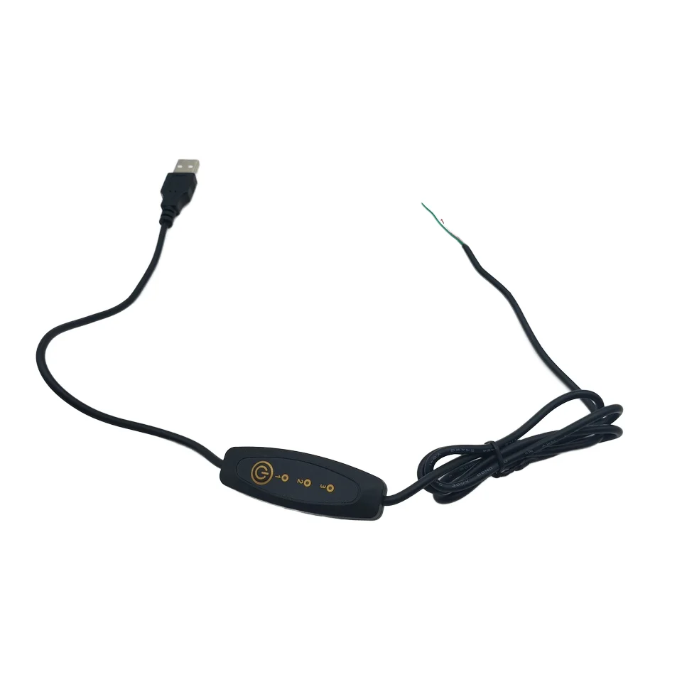 2pcs  5v,12v or 24v Usb-a to Dc Switch With Timer on Off Cable Switch Controller Design As Required PWM Cable Assemblles