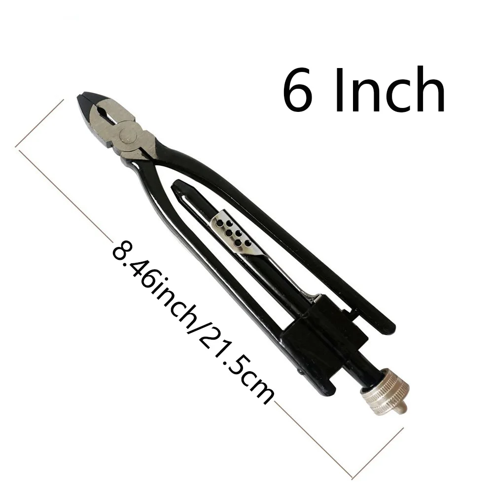كماشة الصمامات سلك أحادي الاتجاه التواء كماشة الطيران سلامة الطائرات قفل كماشة لف كماشة 6/9 بوصة أدوات التواء #3