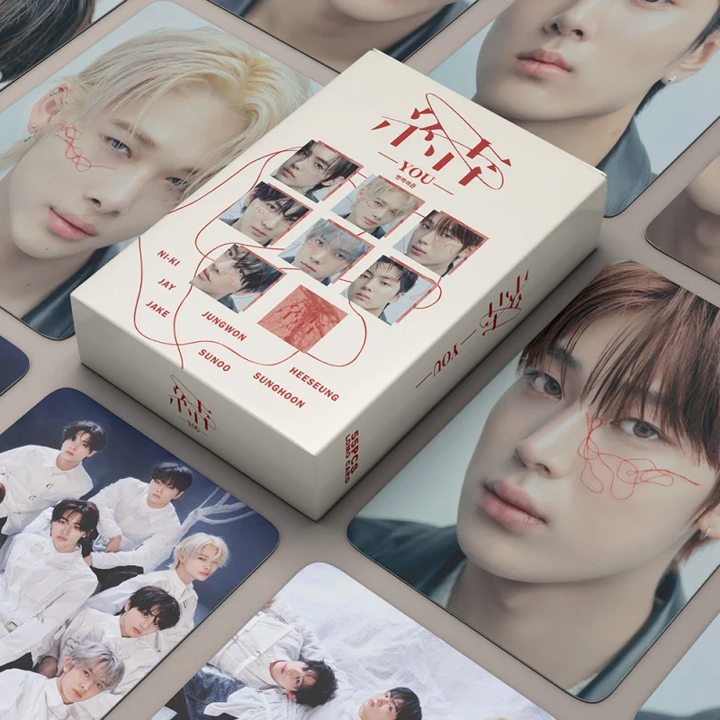 Spot GoodsEN End -YOU LOMOCard EGroup high-definition poster collection photo cards Park Seong-hoon and Liang Zhenyuan postcard