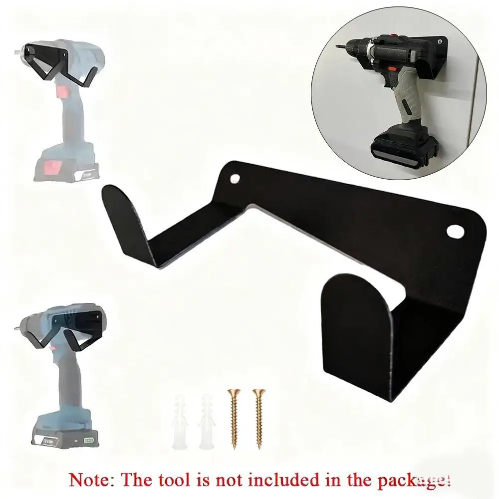 Tool Storage Metal Storage Rack Wall Mounted Easy Installation Tool Holder Strong Load-bearing Drill Holder for Makita