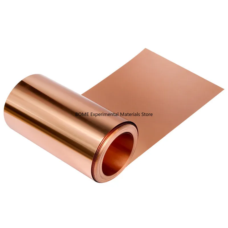 

99.9999% Pure Copper Foil for Lab Research High Purity Electrolytic Copper Sheet University Grade