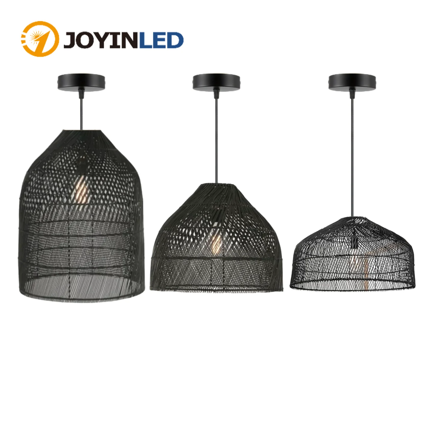 

Japanese Style Rattan Woven Handmade Chandeliers Restaurant Bedroom Study Room Chandelier Pastoral Rattan Tatami Pendant Light