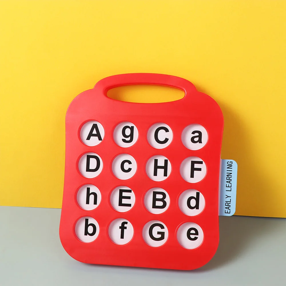 لعبة الاقتران الذاكرة البلاستيكية التعليم المبكر تدريب الذاكرة الوالدين والطفل ربط الشطرنج غرامة موتور مونتيسوري #4