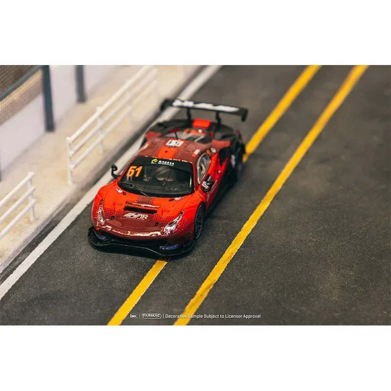 TW 1:64 فيراري 488 GT3 Macau GT Cup 2022 Harmony Racing Diecast نموذج سيارة مجموعة ألعاب Tarmac Works #2