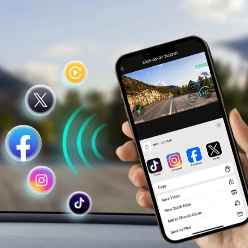 Botslab G300H Plus 4K Dash Cam 2 Channel 170 150 Wide Angle Built in GPS 24H Parking Mode 2 4G WiFi 64GB SD Card Included