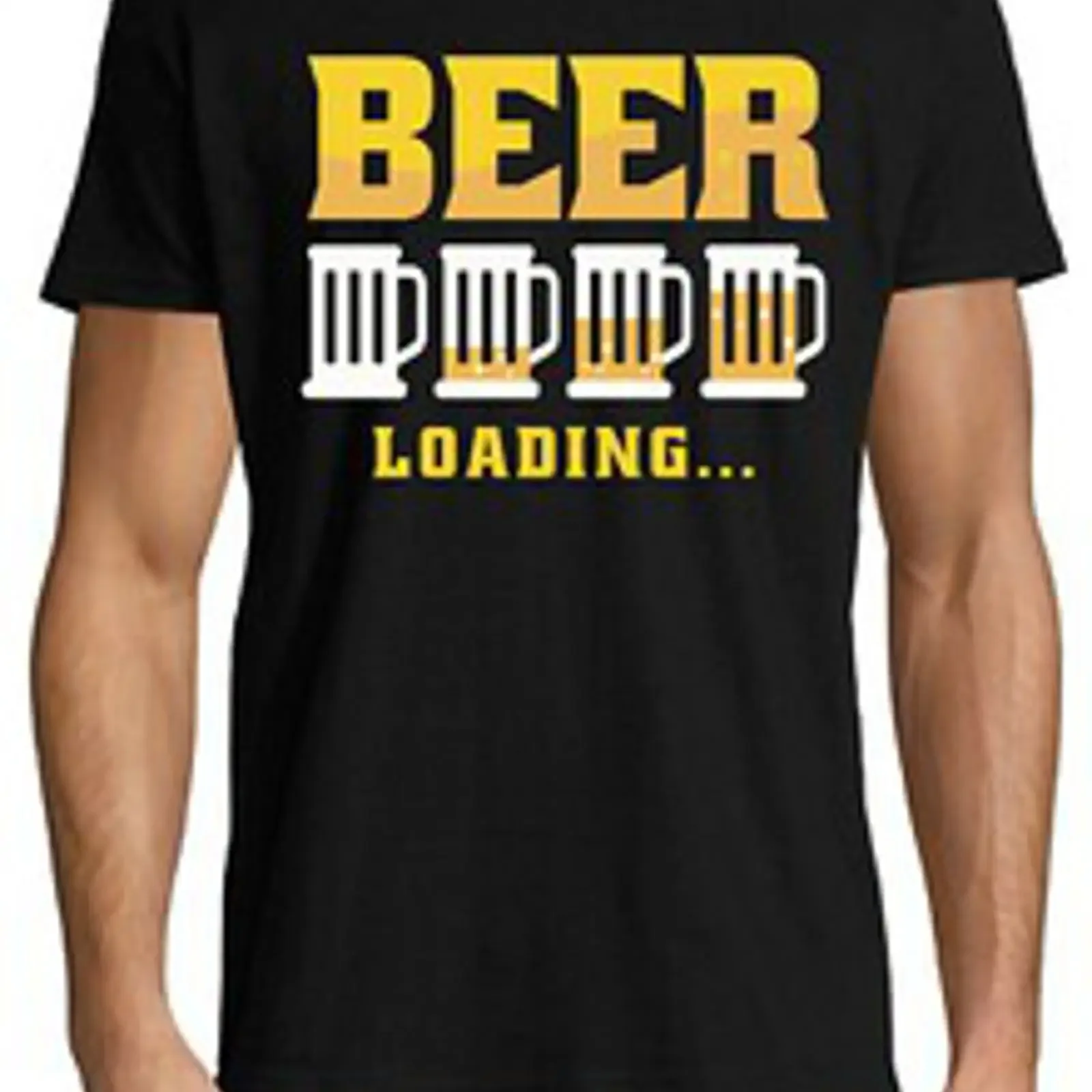Herren T Shirt Bier Tornado Motiv Spaß Partytrick Trinkspiel Saufen Trinken vintage Washed Casual Unisex homme designer clothes