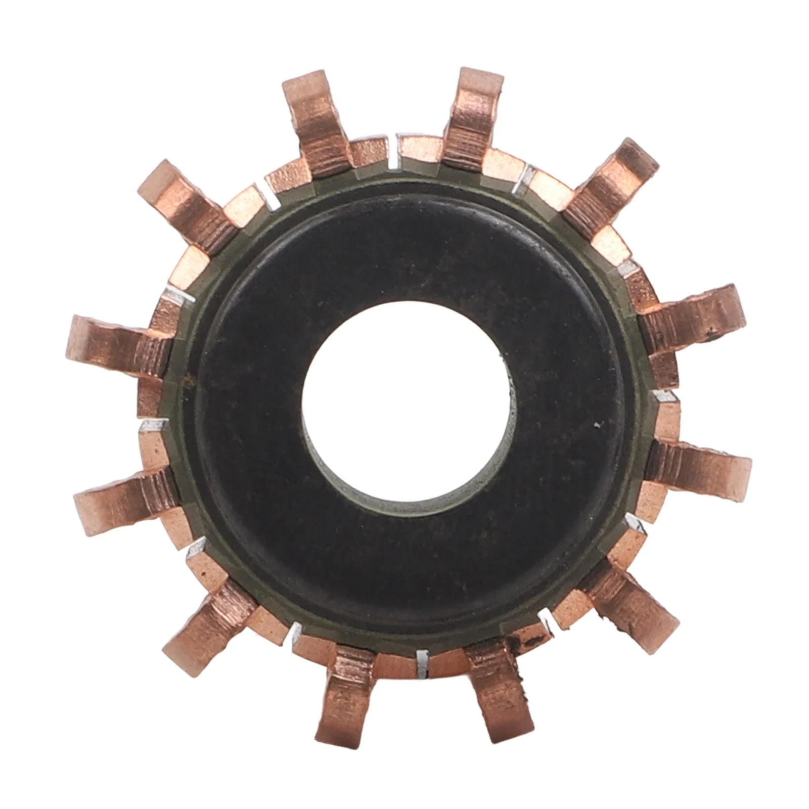 Practical Brand New High Quality Hot Sale Commutator High Tensile Strength Silver Copper Wear Resistance 12P Teeth Gear