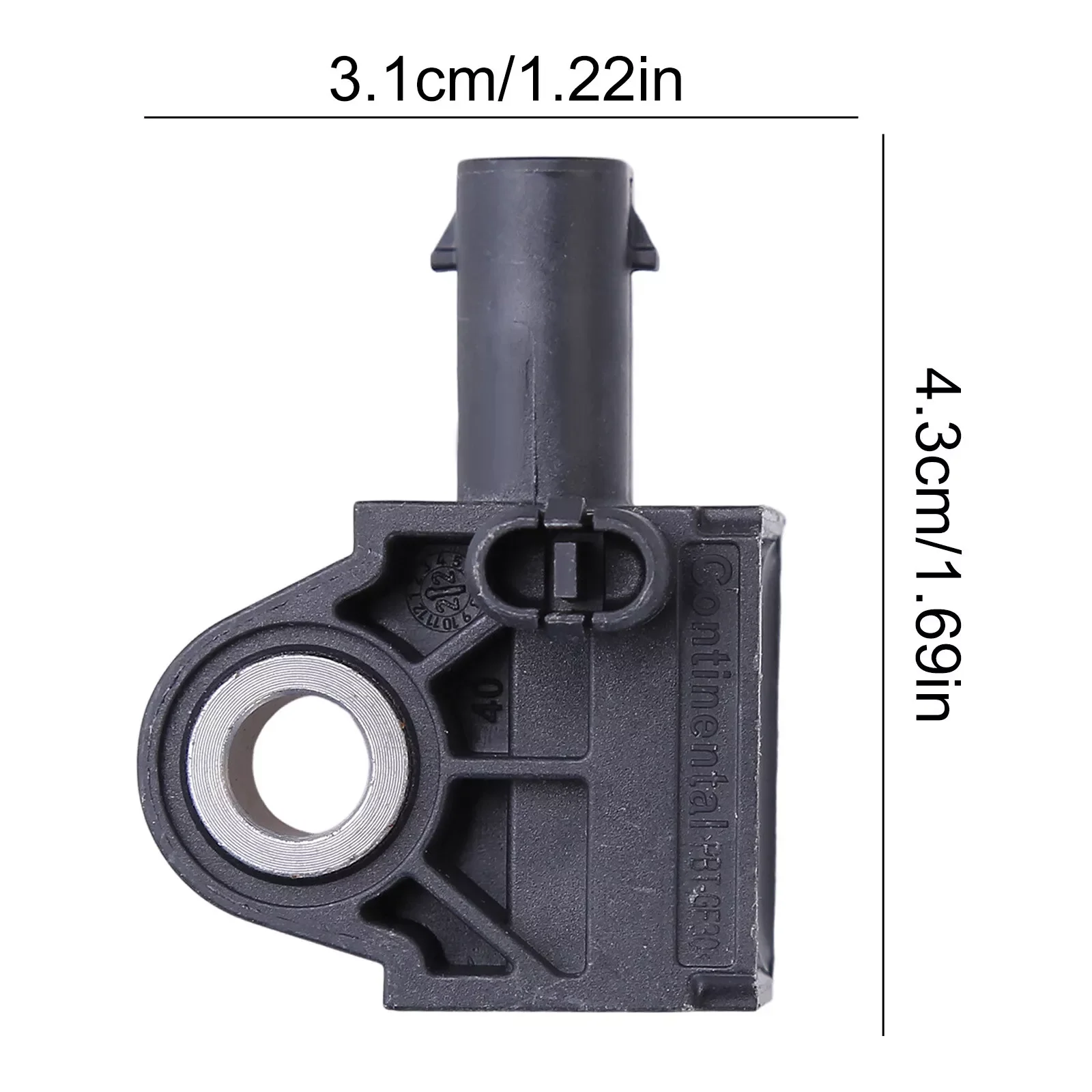 SENSOR de impacto de choque delantero automático para VW GOLF TIGUAN JETTA AUDI A3 TT Q3 5Q 0959651 B NUEVOS accesorios de piezas de automóvil