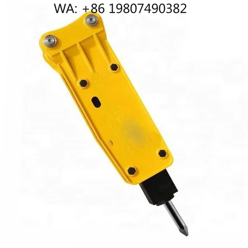 JFB100 Top Mounted Hydraulic Breaker Hammer, High Performance Mini Excavator Attachment, Reliable Construction Tool for Rock Bre