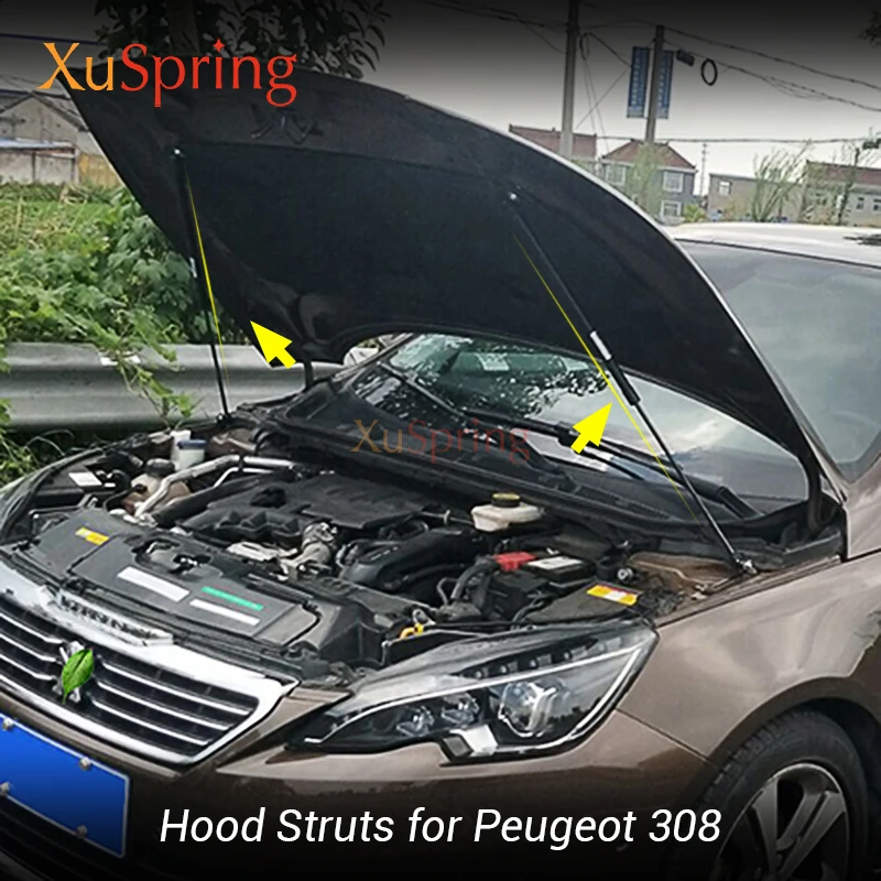 

Car Bonnet Hood Support Hydraulic Rod Strut Bars Lift Spring Shock Bracket For Peugeot 308 T9 2013 2014 2015 2016 2017 2018 2019