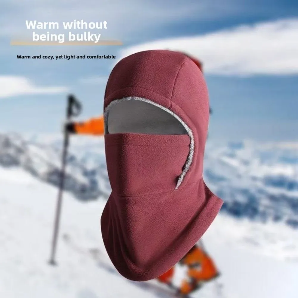 هدايا سميكة الشتاء الدافئة قناع الباردة والرياح قناع تسلق الجبال سميكة يندبروف البلوز القبعات مريحة الرقبة الحرس كاب