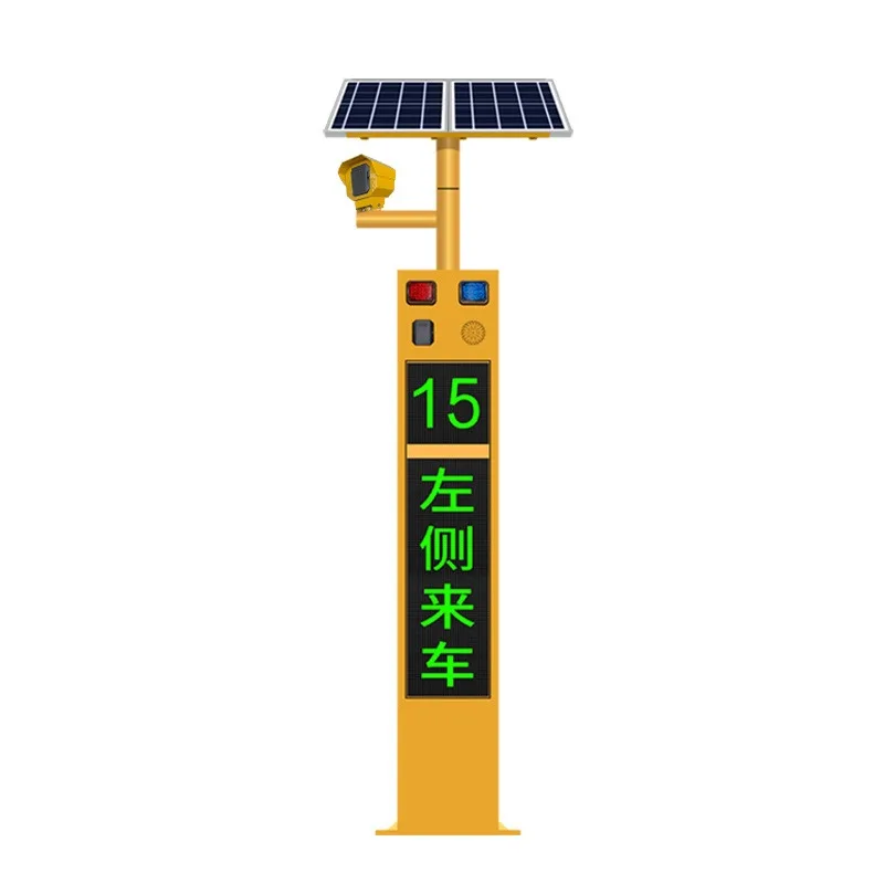 Mobile capture intersection sentinel bend early warning system LED large screen waterproof