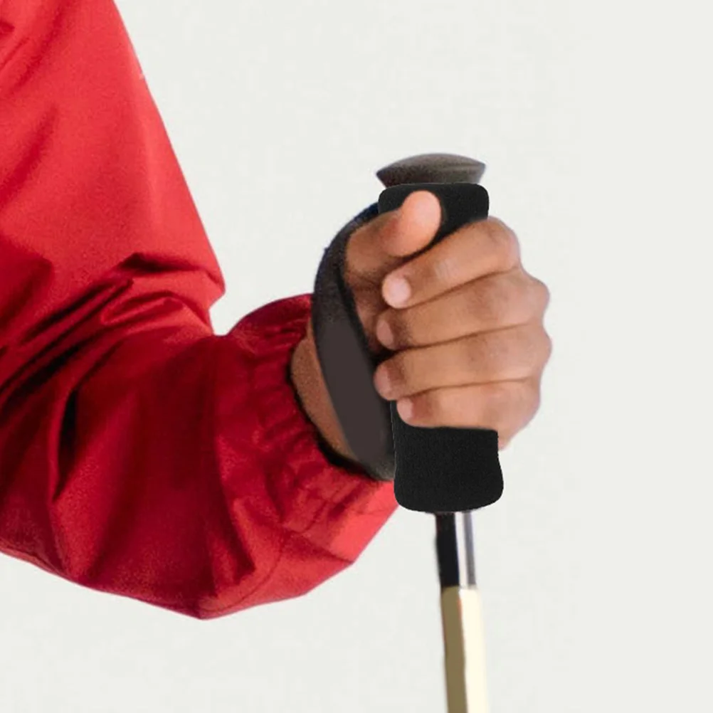 

6pcs Handle Elderly Walking Stick Non-Slip Hand Grip Protectors Thicken Comfortable Sponge Crutch Grips For Seniors Reusable