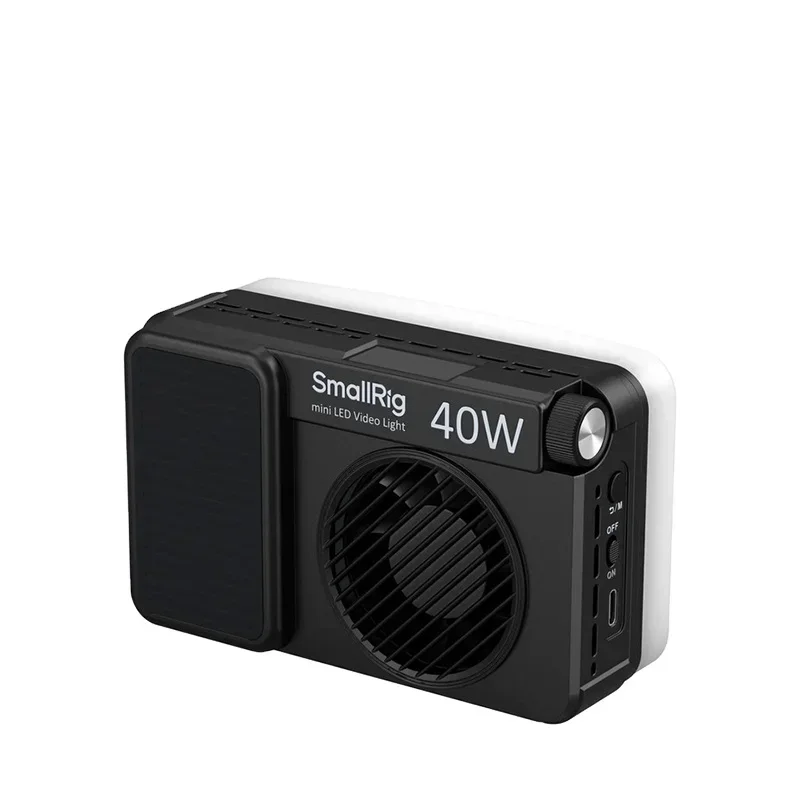 

2026 For Smallrig RM 40C Mini LED Video Light 4800mAh 55-Minutes Runtime RGB Lighting Wider Color Range 14 Fill Light