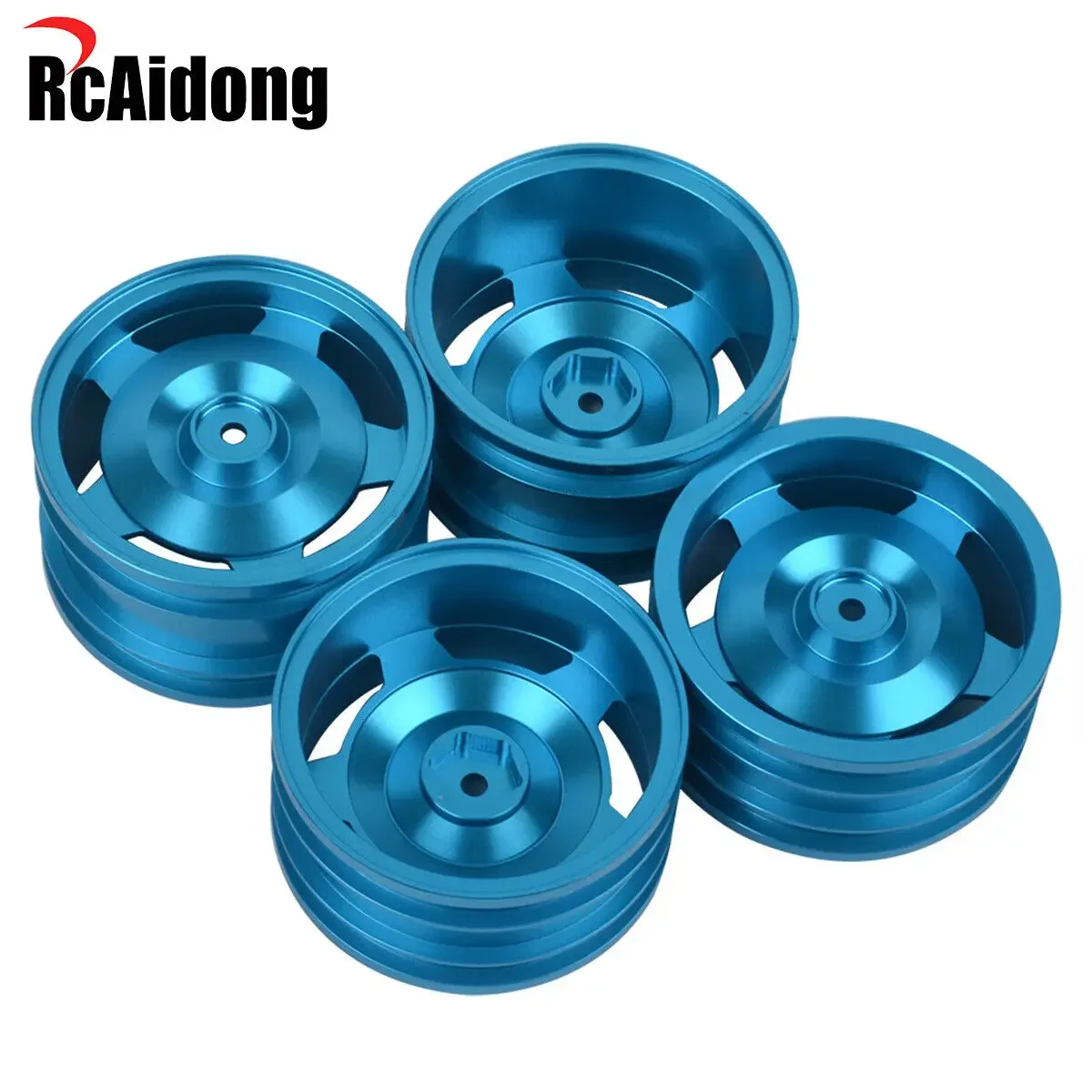 Aluminum Rear/Front Dish Wheels Hub For Tamiya DT-03T DF-03 DF-02 TD4 TL-01B TT02B Top Force EVO 2021 Chassis 4WD Buggy