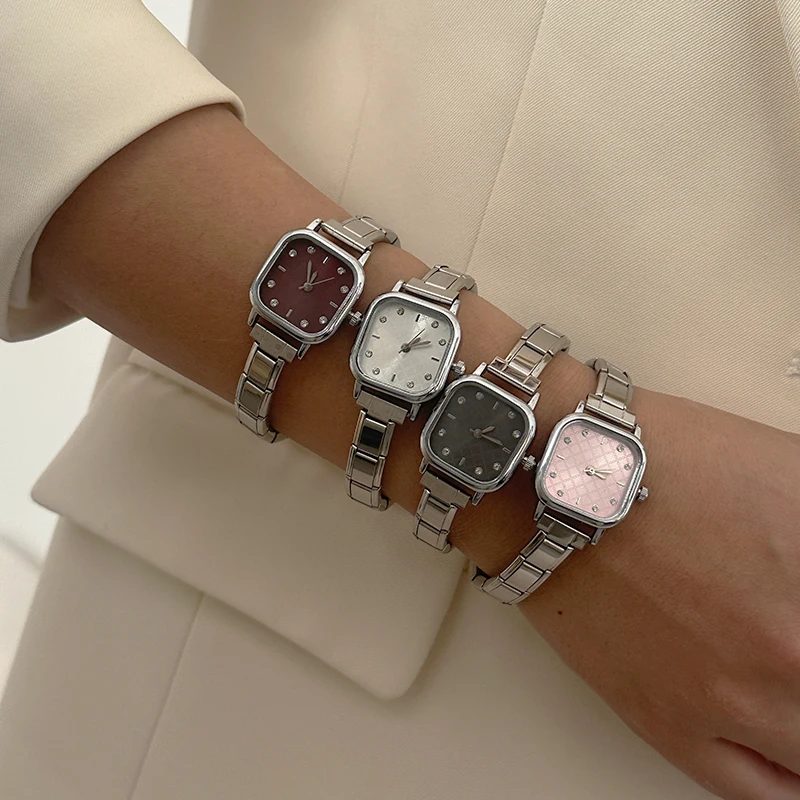 Wholesale Classic Design Fashion High Quality Stainless Steel Watch Bracelet Bangles DIY Making Charm Jewelry For Friend Gifts
