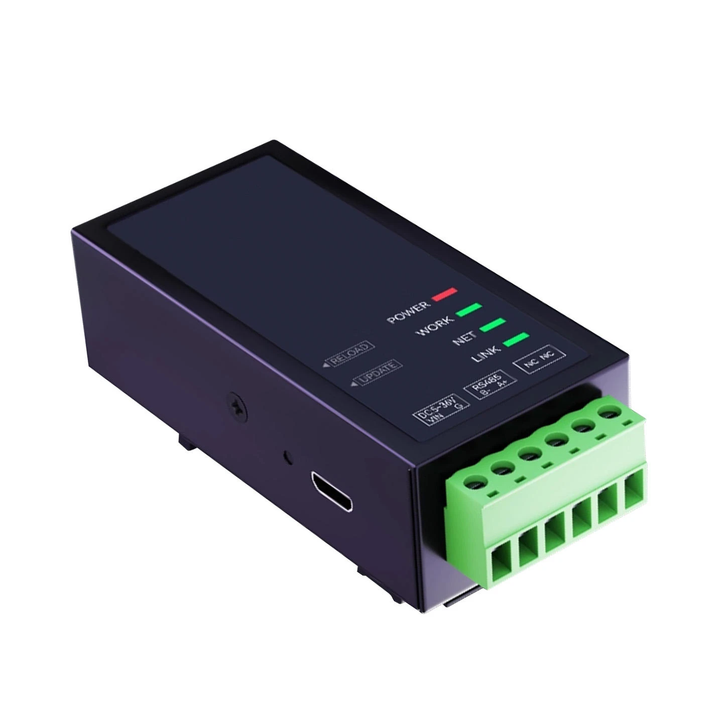 

RS485 to Ethernet Module, Serial Port Server, Modbus RTU to TCP Gateway, Data Transmission, MQTT Communication, Communication