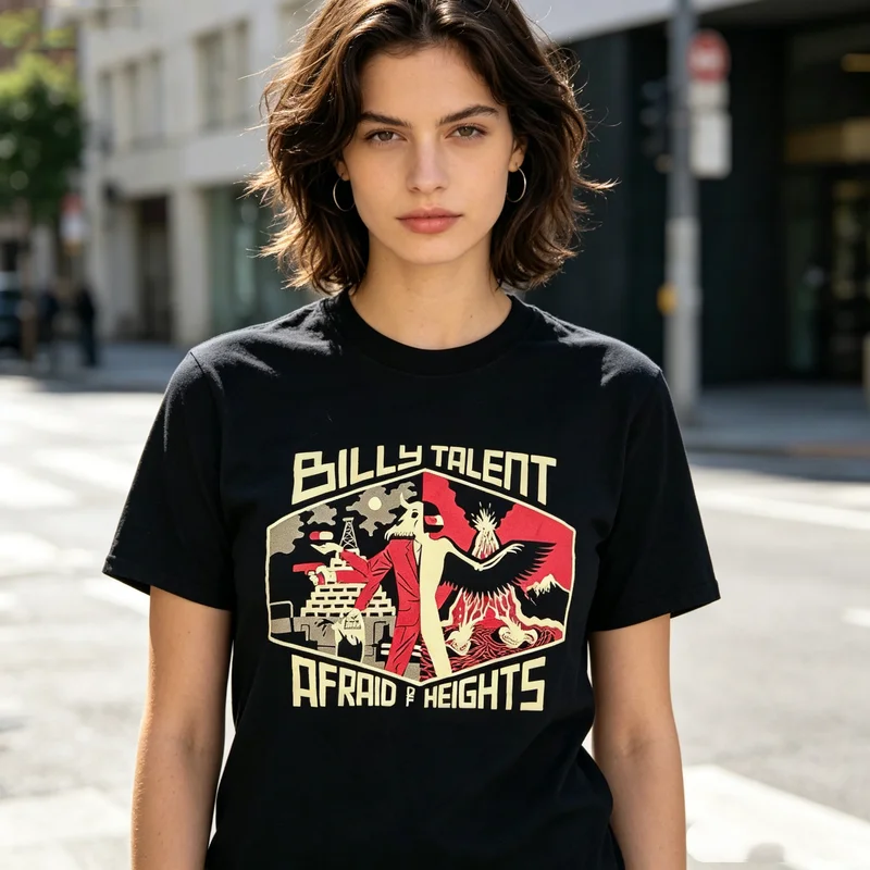 Rock Band Billy Talent Graphic Tee for Men Women Music Lover T Shirt Casual Summer Top