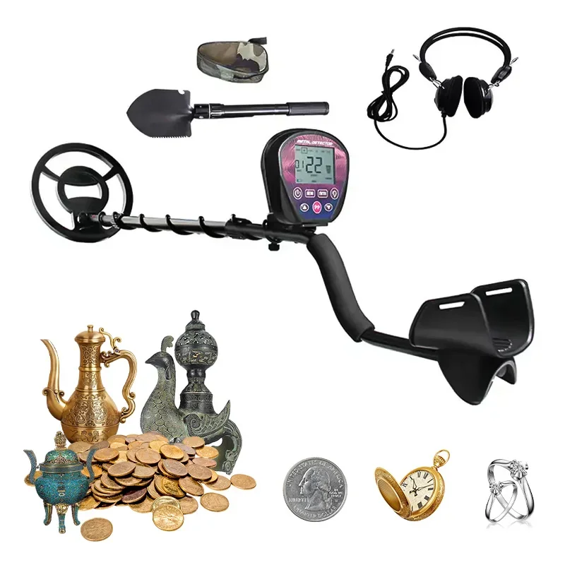 Underground Metal Detector Gold MD-820 Metal 3d Adjustable LCD with Backlight Treasure Hunting Shenlanyiqi OEM,ODM 6.6khz CN;HEN