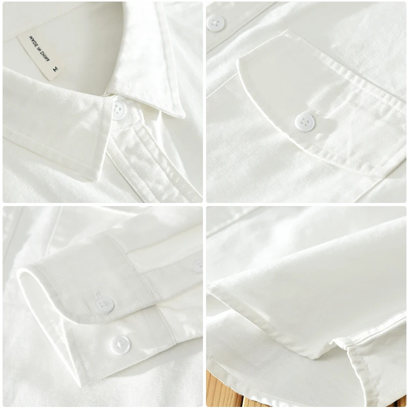 

Новые дизайнерские повседневные брендовые рубашки из чистого хлопка с длинными рукавами для мужчин, модные удобные топы, одежда с карманами, Camisa Masculina