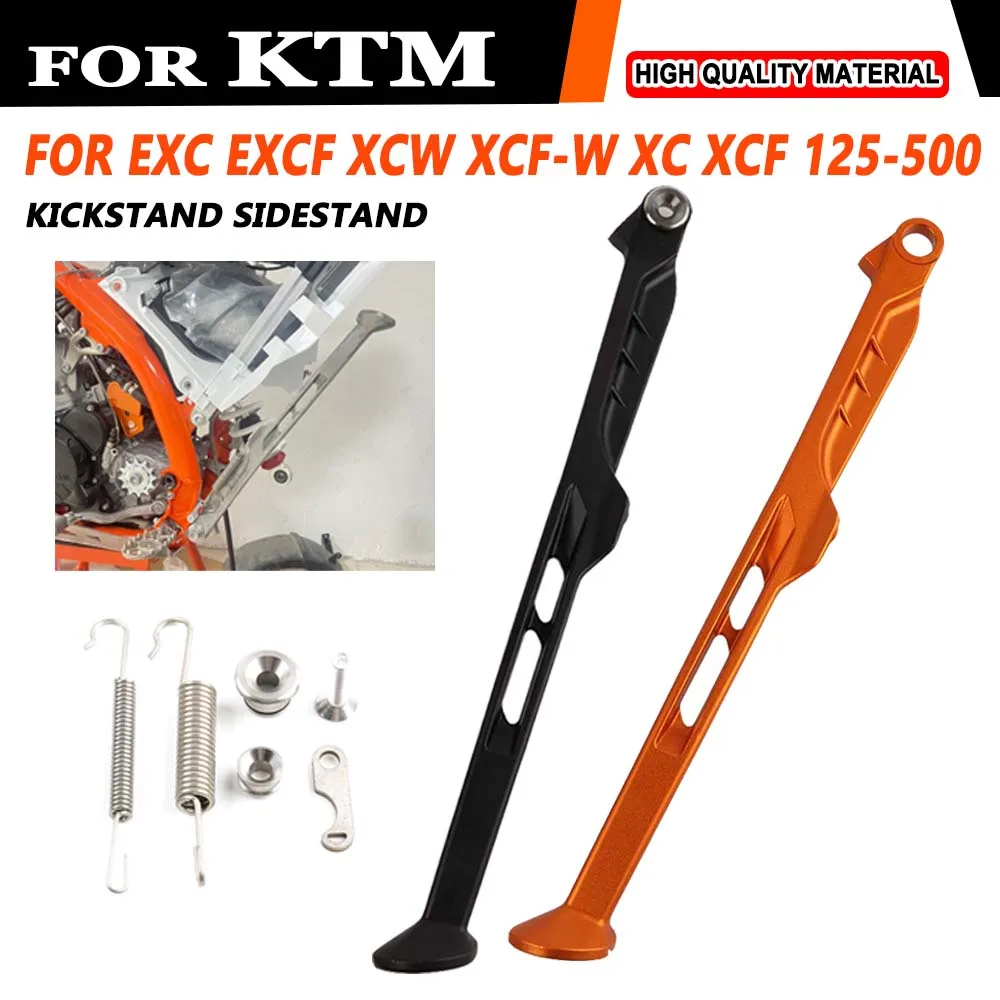 Motorcycle Kickstand Sidestand For KTM XC XCF 125-450 2023 2024 EXC EXCF XCW XCFW XWF 150-500 2024 EXC250 EXC300 EXC350 EXC450