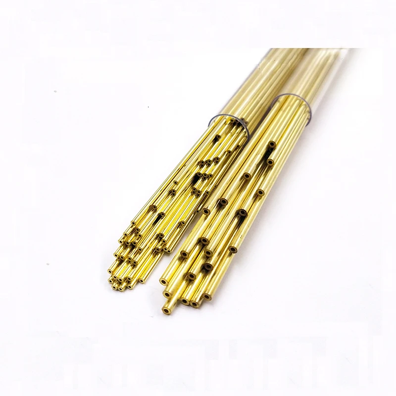 EDM Drilling Electrodes Single-Channel Brass Copper Tube