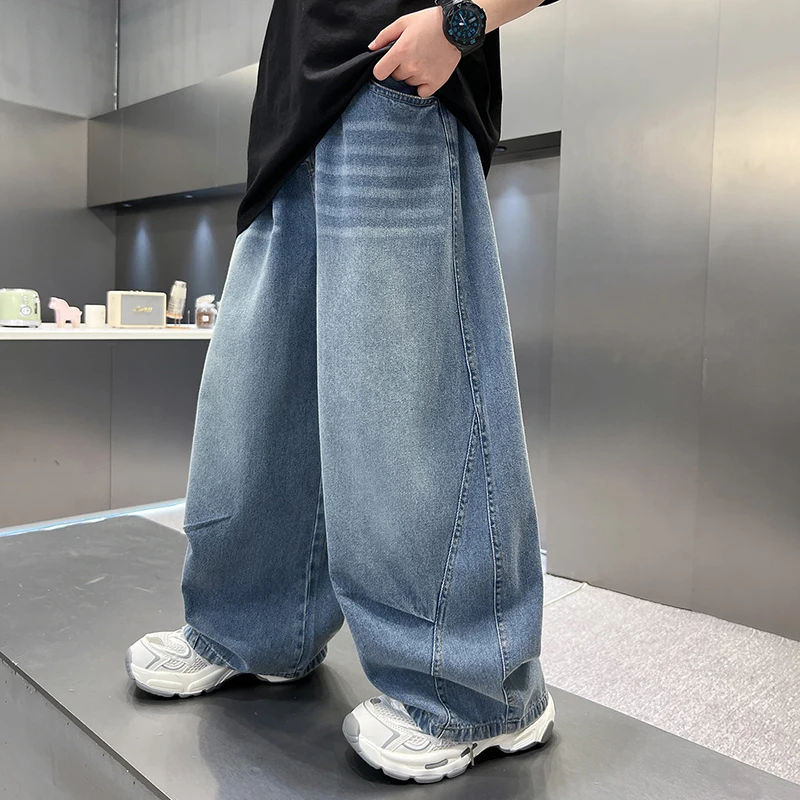 

2026 Summer Boys' Jeans Autumn Children's Mosquito Resistant Jeans Spring New Collection Girls' Sports Pants