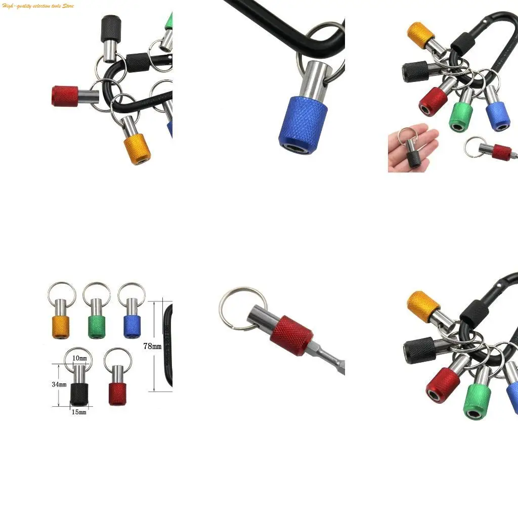 

203F 5 шт./компл. 1/4 дюйма, держатель бит с шестигранным хвостовиком, практичный удлинитель для брелка