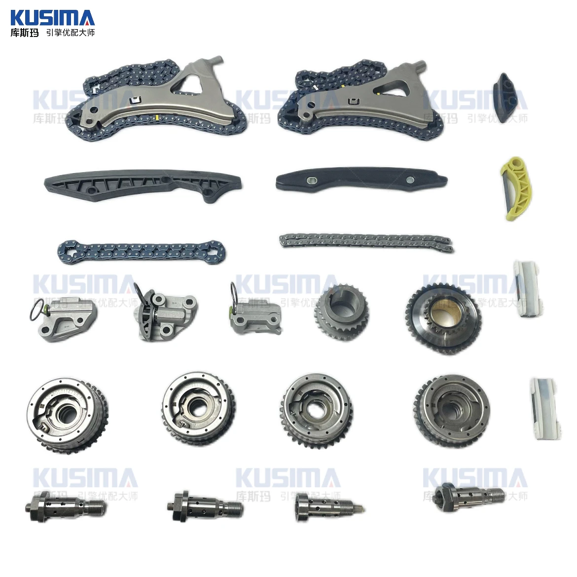 

Timing Chain Kit Camshaft Adjuster Sprocket Vanos for Mercedes Benz M278 4.7L V8 CLS500 E500 S550 SL550 M157 OLD Year Model