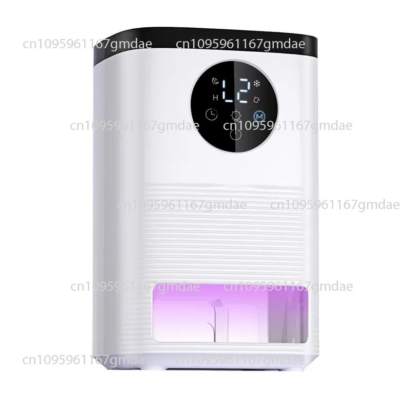

Home portable dehumidification and drying screen display small color light timed low-noise dehumidifier