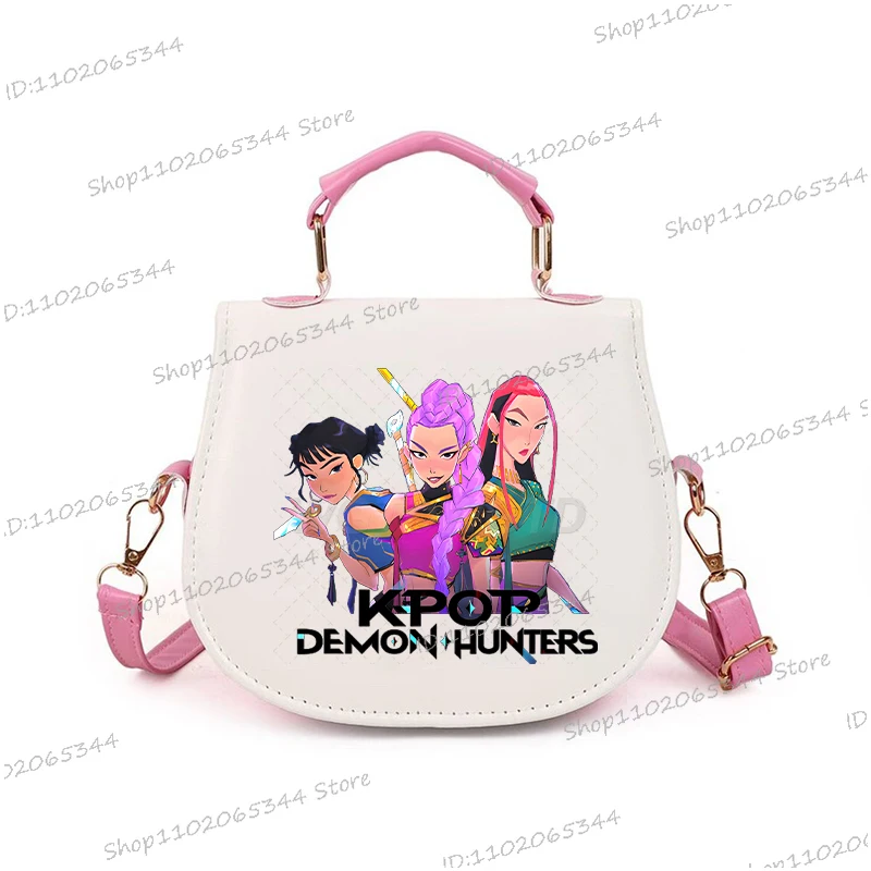 Fashionable Versatile Womens Crossbody Bag Anime Cartoon Fashion New Underarm Commuter Bag Saja Boys Print Casual Handbags