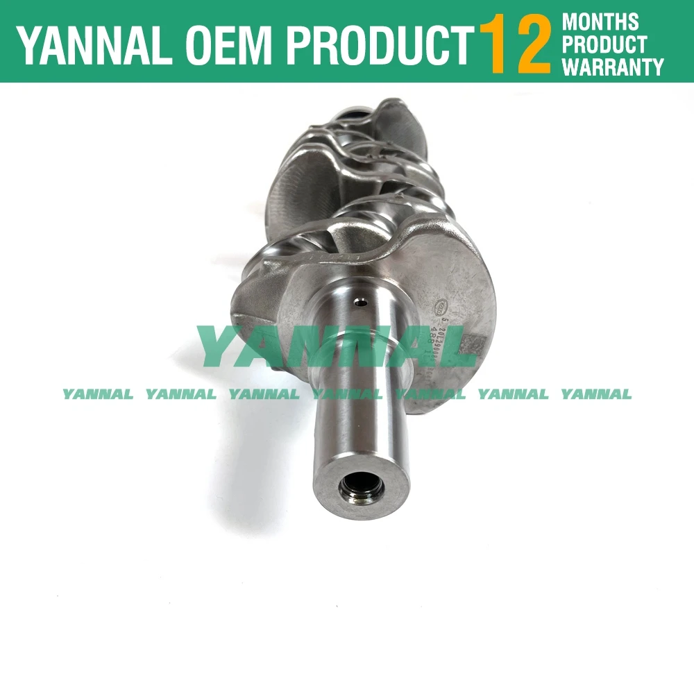 Para Komatsu 4D84-2 4D84-2A cigüeñal de motor compatible con PC40-7 PC45-1 reparación de excavadora