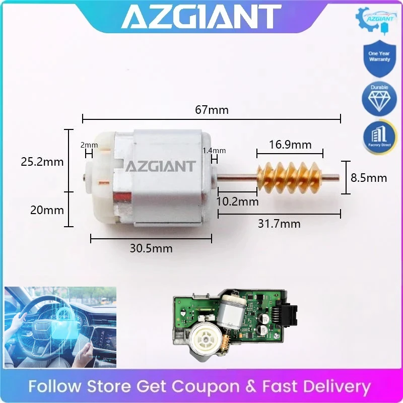

AZGIANT Car Steering Column Lock Actuator Inner Motor for 2018-2023 Jeep Wrangler JL MK4 High Quality Ultra Durable 68292350AC