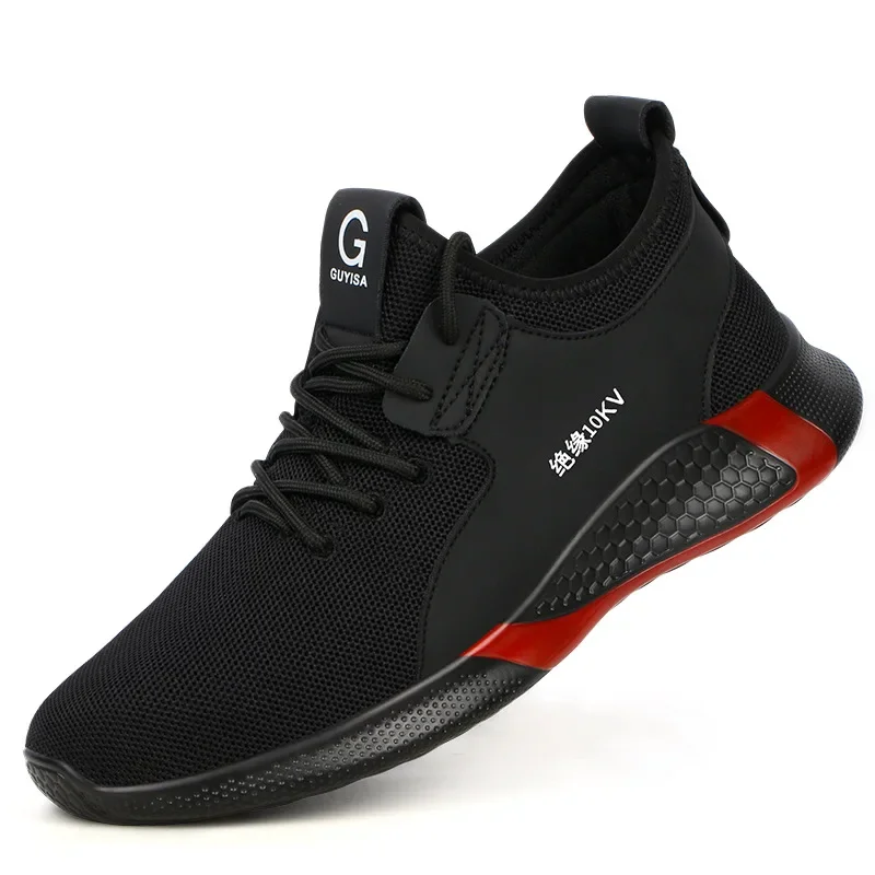 Breathable Insulating Shoes Anti-smashing Anti-stab Plasticbag Head Electrical Shoes Work Protection Insulation 10KV Safetyshoes