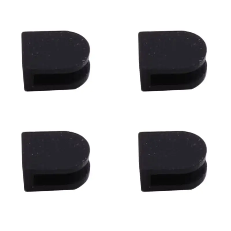 A99E-4Pcs Rubber Bump Stops For Audio Technica Dust Cover Lid AT-LP120 Turntable ATLP120 view 2