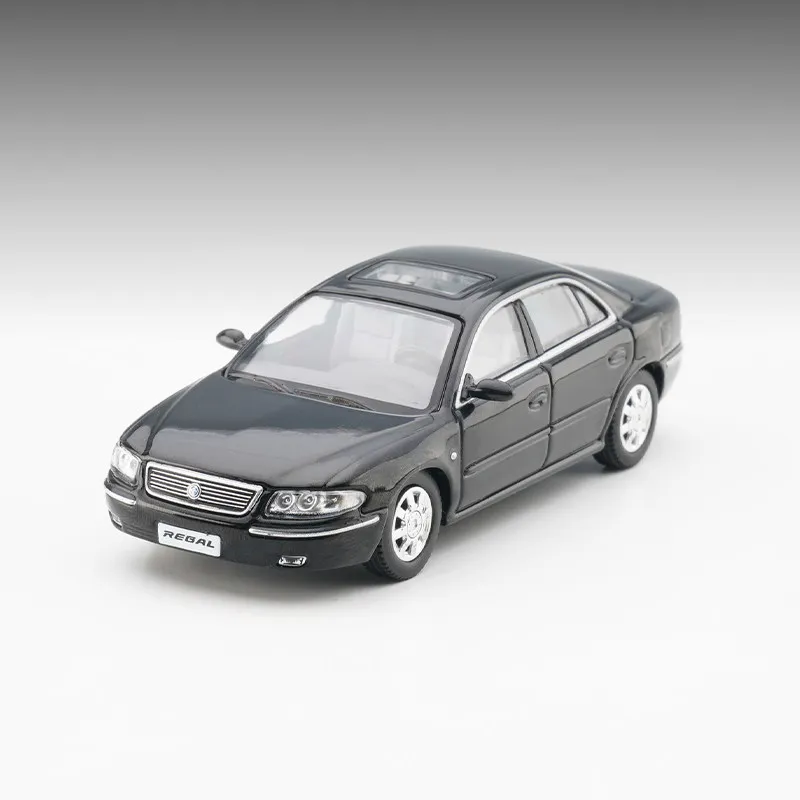 XCarToys 1/64 BUICK GL8 Gen.1 Coche de Juguete de Aleación Fundida Plateada, Regalo de Navidad para Niños, Juguetes para Amantes de Coches, Regalos para Amigos, Adornos Coleccionables